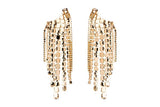 WOMENS EARCUFF RHINESTONE EARRINGS