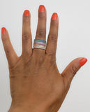 CANDY WOMEN'S FASHION RAINBOW RING