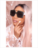 LARGE SQUARE FRAME SUNGLASSES