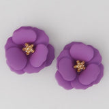 WOMENS FLORAL STUD EARRINGS