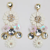 WOMENS FLORAL EARRINGS