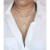 WOMENS RHINESTONE CHOKER