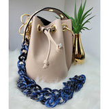 WOMENS LEATHER BUCKET BAGS