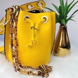 WOMENS LEATHER BUCKET BAGS