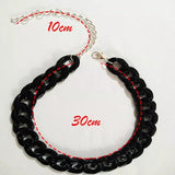 WOMEN'S COLORED CUBAN LINK NECKLACE